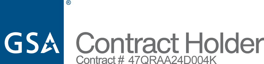GSA contract logo, contract #470RAA24D004K